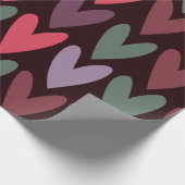 hart 6 cadeaupapier (Hoek)