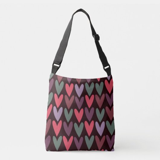 hart 6 crossbody tas (Voorkant)