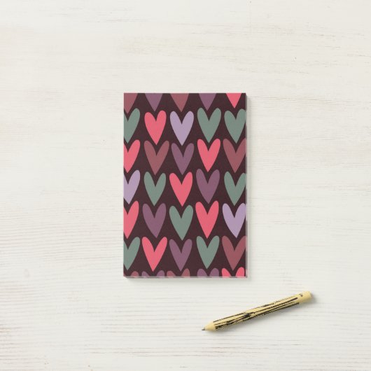 hart 6 post-it® notes (Op bureau)