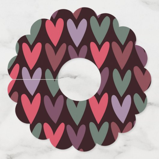 hart 6 wijnglaslabel (Achterkant)