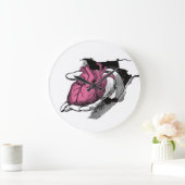  hart aan de hand door Crack Grote Klok (Huis)