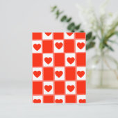 hart aangepast Duurzaam Premium Crew Sock Briefkaart (Staand voorkant)