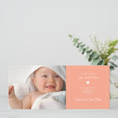 Hart ・ Aankondiging Baby (Staand voorkant)