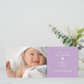 Hart ・ Aankondiging Baby (Staand voorkant)