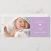 Hart ・ Aankondiging Baby (Voorkant)