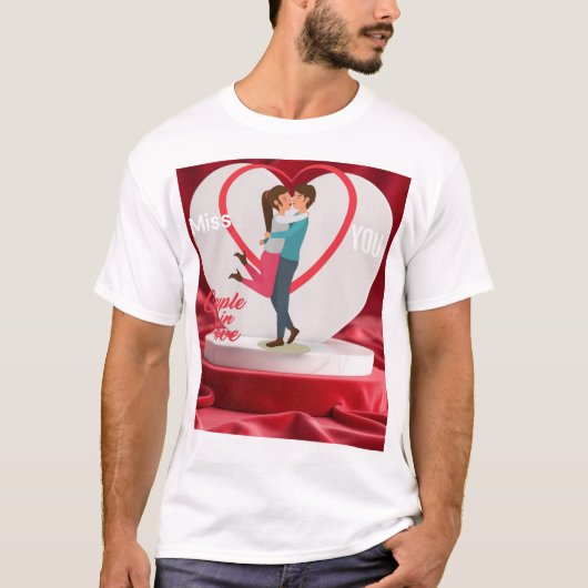 Hart aanraken💜 t-shirt (Voorkant)