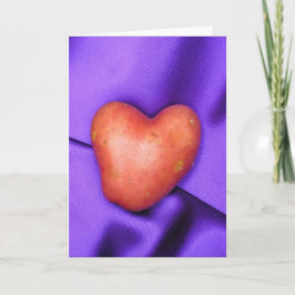 HART AARDAPPELKAART FEESTDAGEN KAART