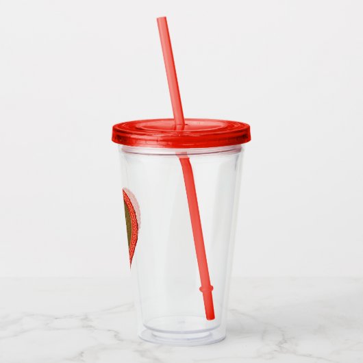 hart acryl drinkbeker (Links)