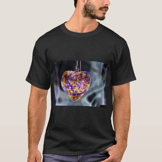 Hart Afbeelding Bewerken Grafisch T-shirt (Voorkant)