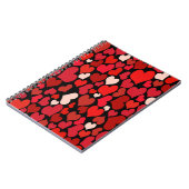 Hart afdrukken notitieboek (Linkerzijde)