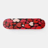 Hart afdrukken persoonlijk skateboard (Horizontaal)
