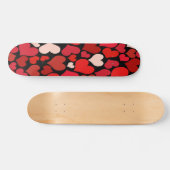 Hart afdrukken persoonlijk skateboard (Horizontaal)