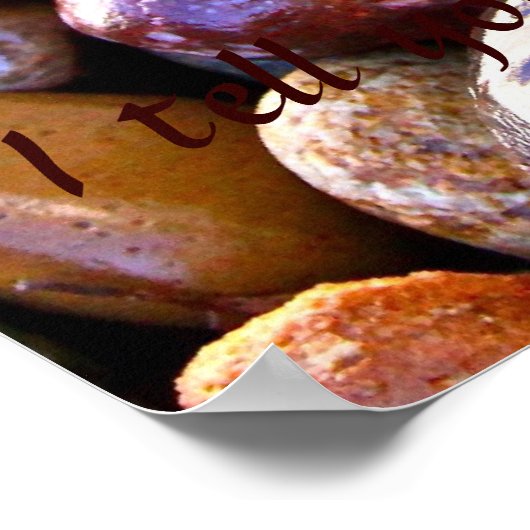 Hart afdrukken poster (Hoek)