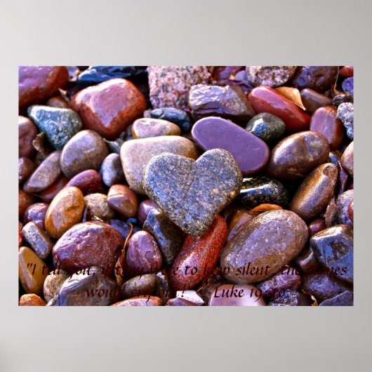 Hart afdrukken poster (Voorkant)