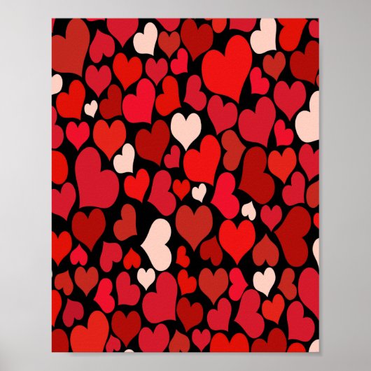 Hart afdrukken poster (Voorkant)