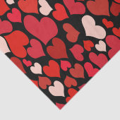 Hart afdrukken tissuepapier (Detail)