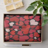 Hart afdrukken tissuepapier (Geschenk)