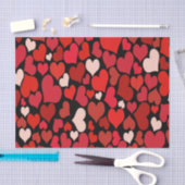 Hart afdrukken tissuepapier (Craft)