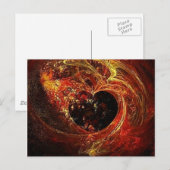 Hart a'Fire Briefkaart (Voorkant / Achterkant)