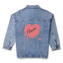 Hart "Amore" Grunge Denim Jas
