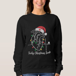 Hart Anatomie Kerst Verpleegster Cardiale Tachy Ke Trui