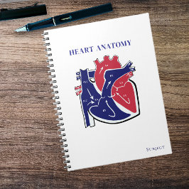 Hart Anatomie- Notitieboek