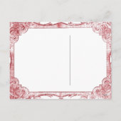 hart anatomie Valentijn Briefkaart (Achterkant)