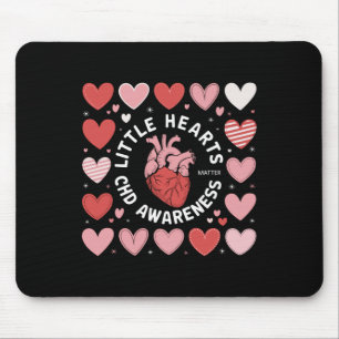 Hart Anatomie Valentijn Little Heart CHD Bewustzij Muismat
