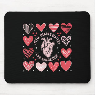 Hart Anatomie Valentijn Little Heart CHD Muismat