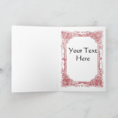 hart anatomie Valentijn Wenskaart Feestdagen Kaart (Binnen)