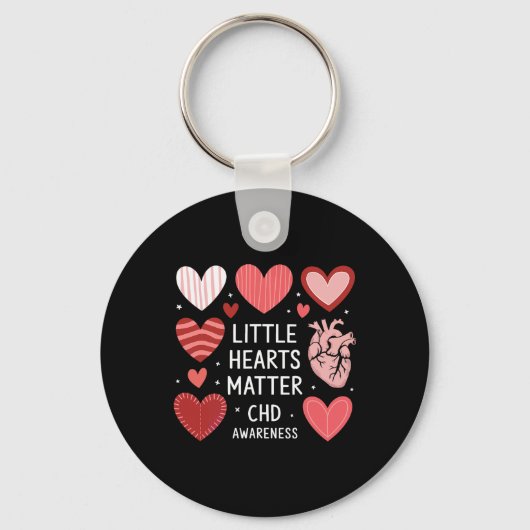 Hart Anatomie Valentijns Hartprobleem Chd A Sleutelhanger (Voorkant)
