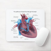 Hart Anatomy Mousepad Muismat (Met muis)
