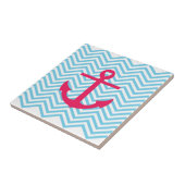 Hart Anchor Tegeltje (Zijkant)