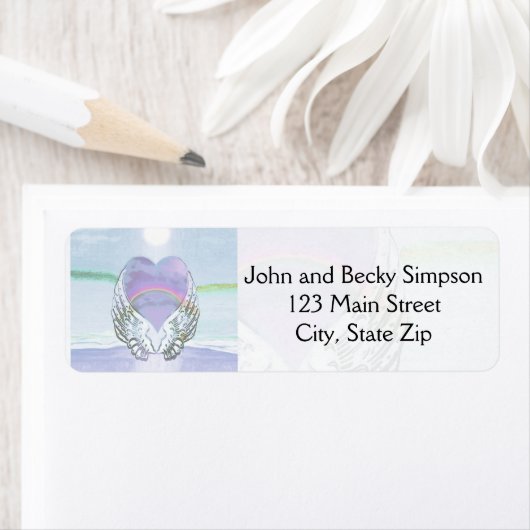 Hart, Angel Wings en Ocean Etiket (Insitu)