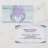 Hart, Angel Wings en Ocean Visitekaartje (Voorkant / Achterkant)