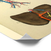 Hart Aorta  Anatomie Art Afdrukken Poster (Hoek)