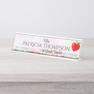 Hart Apple Crayon School Docent Educator Bureau Naambordje