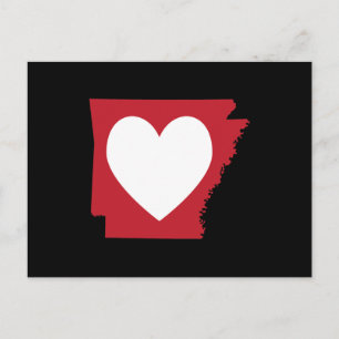 Hart Arkansas Briefkaart