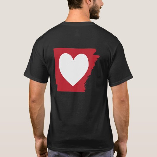 Hart Arkansas T-shirt (Achterkant)