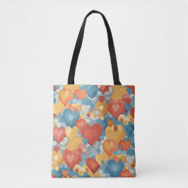 Hart autisme tote bag