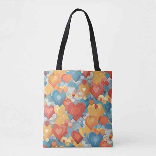 Hart autisme tote bag (Voorkant)