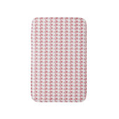 Hart badmat | Romantieke cute gezellige decoratie (Voorkant Verticaal)