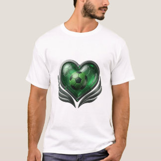 Hart bal liefde t-shirt