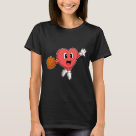 Hart Basketballer Basketbal T-shirt