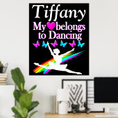 HART BEHOORT TOT BALLET GEPERSONALISEERD POSTER (Thuiskantoor)