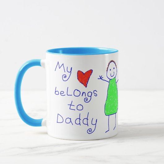 Hart behoort tot papa mok (Links)