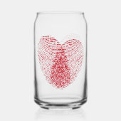 Hart Blikvorm Glas (Achterkant)