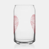 Hart Blikvorm Glas (Rechts)