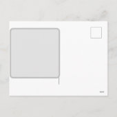 Hart bloeiende bloem cadeaubon voor haar feestdagenkaart (Achterkant)