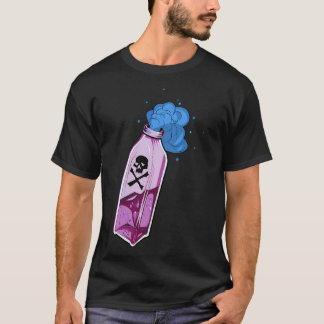Hart bloem patroon. t-shirt